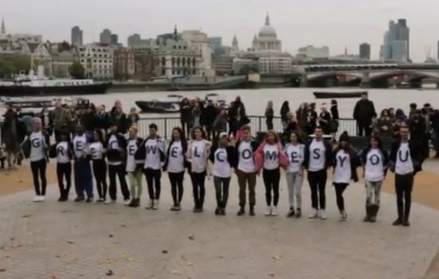 Greece flashmob