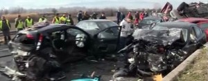 deadly pileup Greece